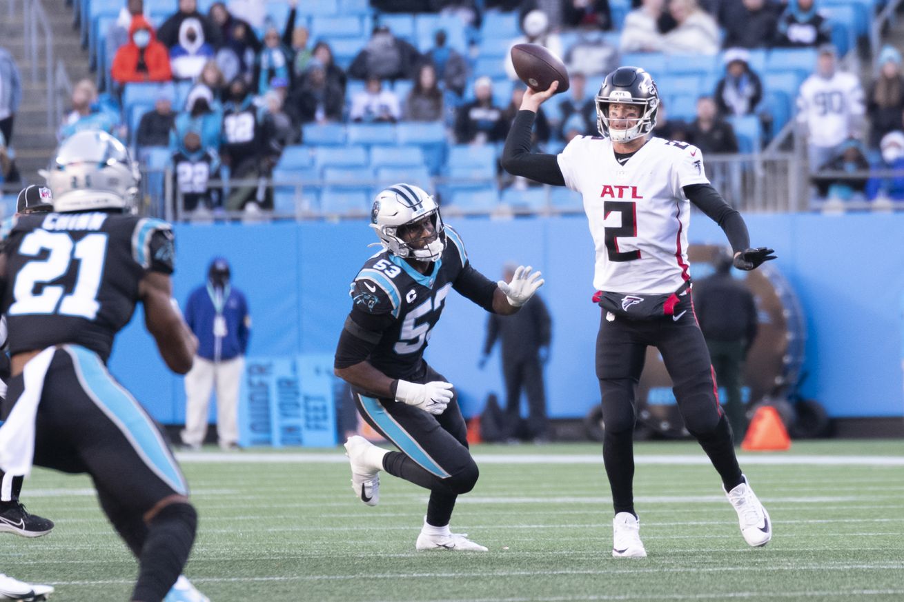 NFL: Atlanta Falcons at Carolina Panthers